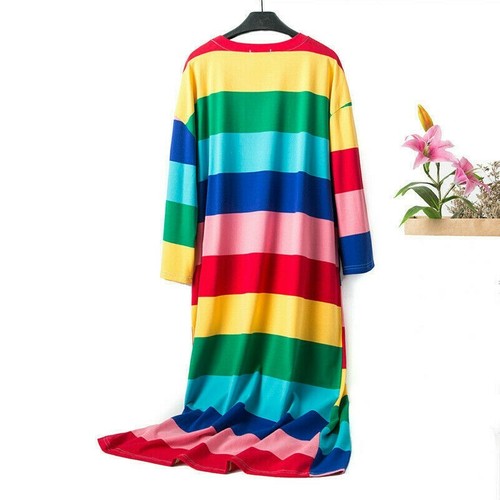 Robe nuisette rayée - robe,