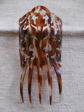 Peigne à mantille celluloïd début XXéme