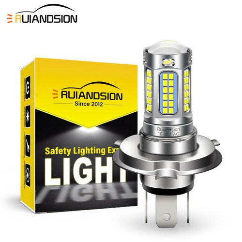 Led phares moto p43t - h4, de