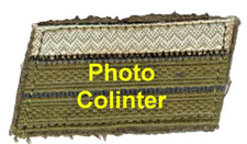 Galon de Caporal-Chef  kakhi pour Calot mle 1946 de tenue de campagne