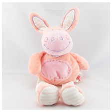 Doudou Ane cheval rose TEX LOT