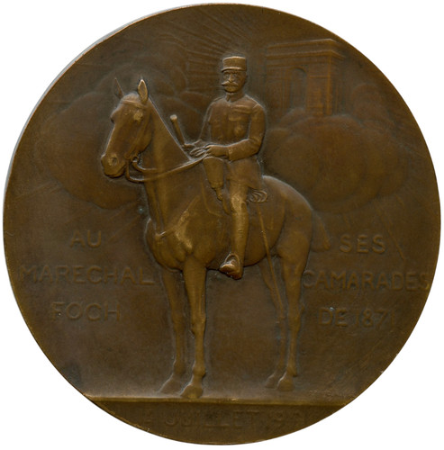 Medaille bronze france 1919 - bronze,