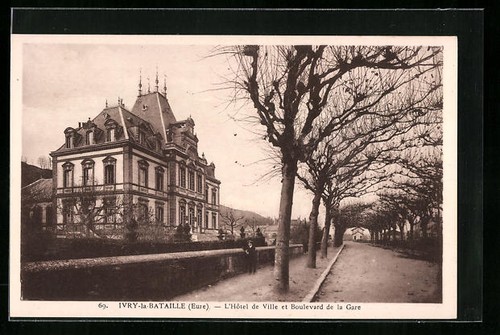 Cpa ivry bataille - cpa, ivry-la-bataille