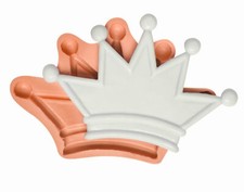 Moule Silicone Couronne Thème Princesse Prince Roi Reine pour Plâtre Ciment Cire