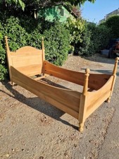 Lit 1 personne 90X200 en bois