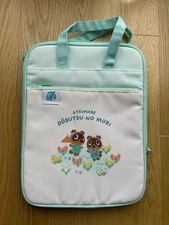 Étui tablette Animal Crossing New Horizons 11" vert Nintendo officiel Japon