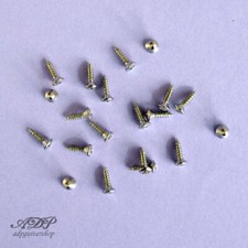 20 VIS PICKGUARD format GIBSON 2,5 x 10 mm SG screws Chrome