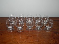 10 ANCIEN VERRES à COGNAC en