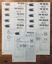 Lot 11 Brochures Fiches