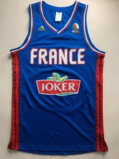 MAILLOT BASKETBALL ADIDAS FRANCE SAISON 2015-2016 EPOQUE TONY PARKER