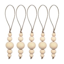 5x corde de Jute avec perles