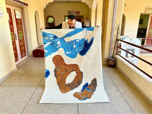 Tapis laine berbère - en,