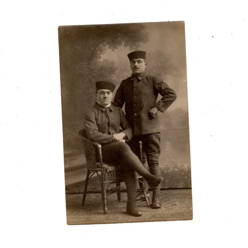Carte postale photo militaria