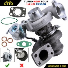 Turbo DV6 1.6 HDI 75 90 pour