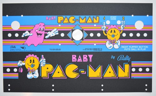 Baby pacman control panel - pacman,