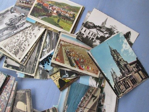 Lot 100 anciennes cartes - 100,