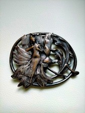 Boucle de ceinture art nouveau