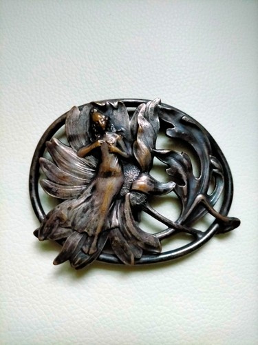 Boucle ceinture art nouveau - de,