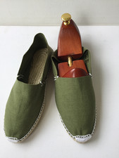 chaussures espadrilles, neuves, couleur kaki