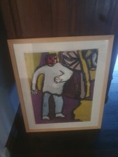 ACRYLIQUE/GOUACHE signe MICHEL CHAPUIS 80 cote benezit 