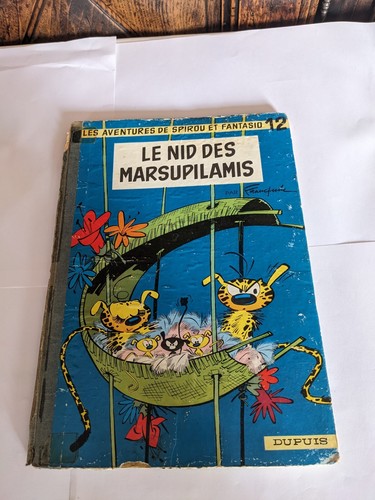 Spirou nid des marsupilamis - spirou,