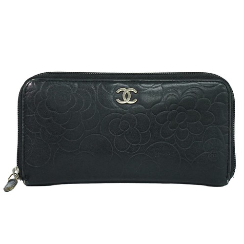 Portefeuille chanel cuir - chanel,