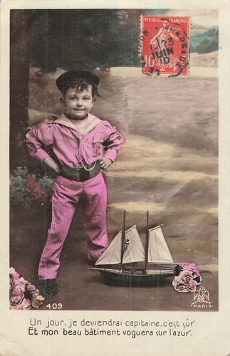 Enfant casquette bateau - cp,