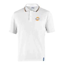 Polo Sparco Gulf blanc -