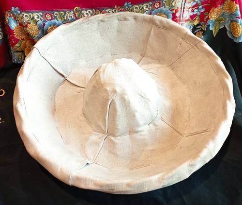 Ancien panier rond - , pain