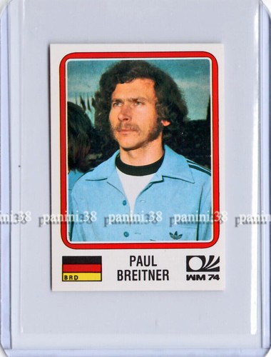 Sticker paul breitner - sticker, "world