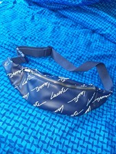 Sac Banane Lacoste Zippé Bleu