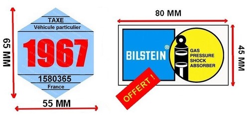 Vignette fiscale 1967 - vignette, collage