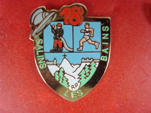 Pins pin pompier fire salins - pins,