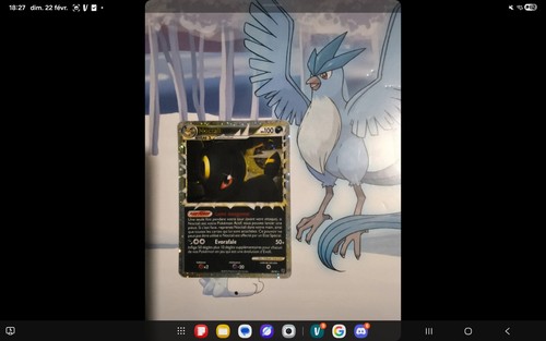 Carte pokémon noctali - carte, :