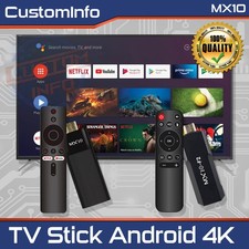 MX10 F2/F3 TV Stick 4K Android