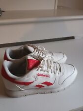 Basket de ville Hommes Reebok Rouges et Blanches Basses - Taille 45.5