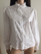 Chemisier vintage blanc