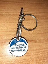 Lot 4 Portes Clés Jeton De Caddies publicitaire . 