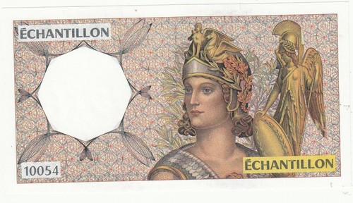 Rare billet echantillon - rare,