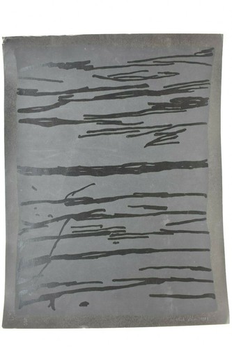 Lithographie art abstrait 1981 - lithographie,