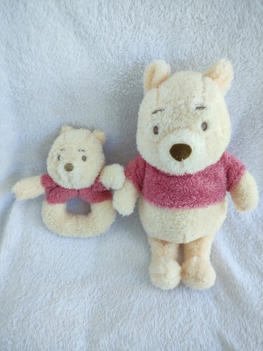Lot doudou peluche winnie - doudou,
