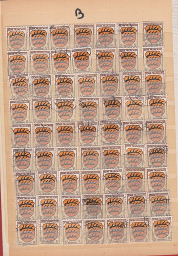 Timbres oblitérés - 63,