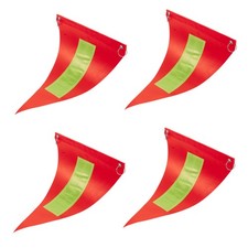  4 Pcs Bicycle Trailer Flag