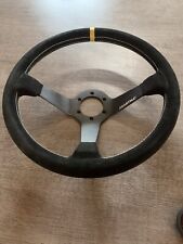 Volant Sport Daim Abarth Fiat Alfa Lancia Delta Intégrale & Evo 350mm/90mm