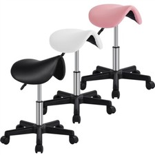 Tabouret de Bureau Tabouret de Selle Travail R��glable Roulettes Pivotant