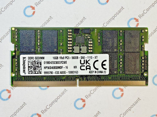 16go ram portable - 16go, kingston