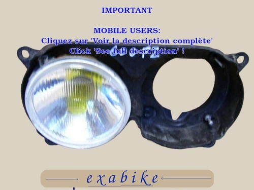 Phare droit pour - yamaha, fz