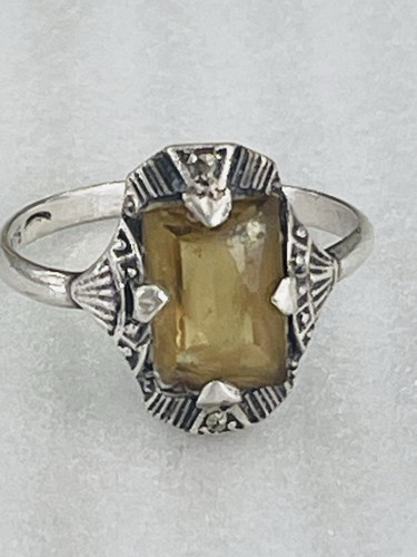 Bague art déco ancienne - art,