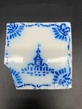 Ancien carreau de faïence