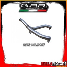 COLLECTEUR RACING DEKAT GPR SUZUKI GSR 600 600CC 2006-2011 RACING DECATALYTIQUE 